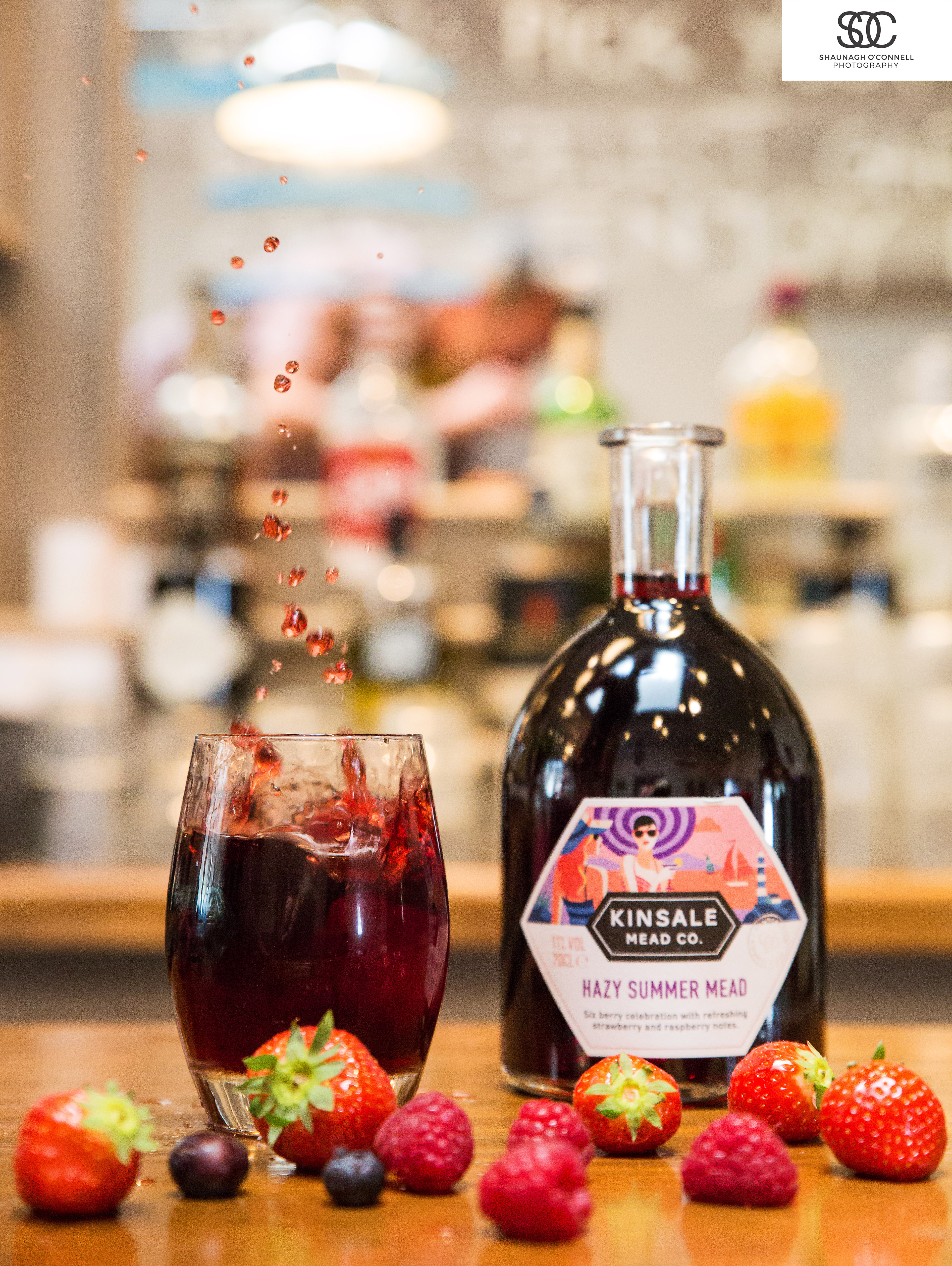 Kinsale Mead Co. Drinks Photography