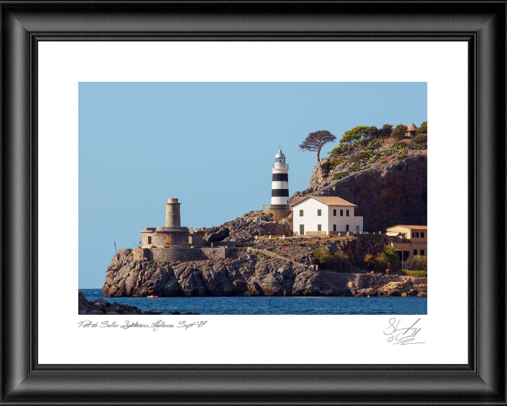 Port de Roller Lighthouse, Mallorca.