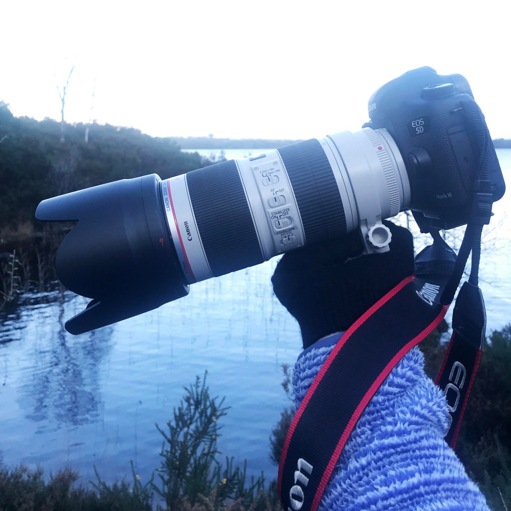 Canon 5D Mkiii Camera and Canon 70-200mm f/2.8 Lens