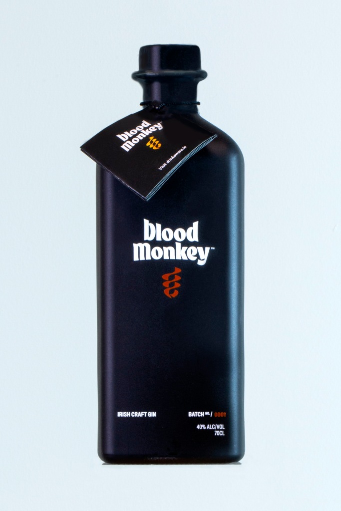 Blood Monkey Gin Product Photography